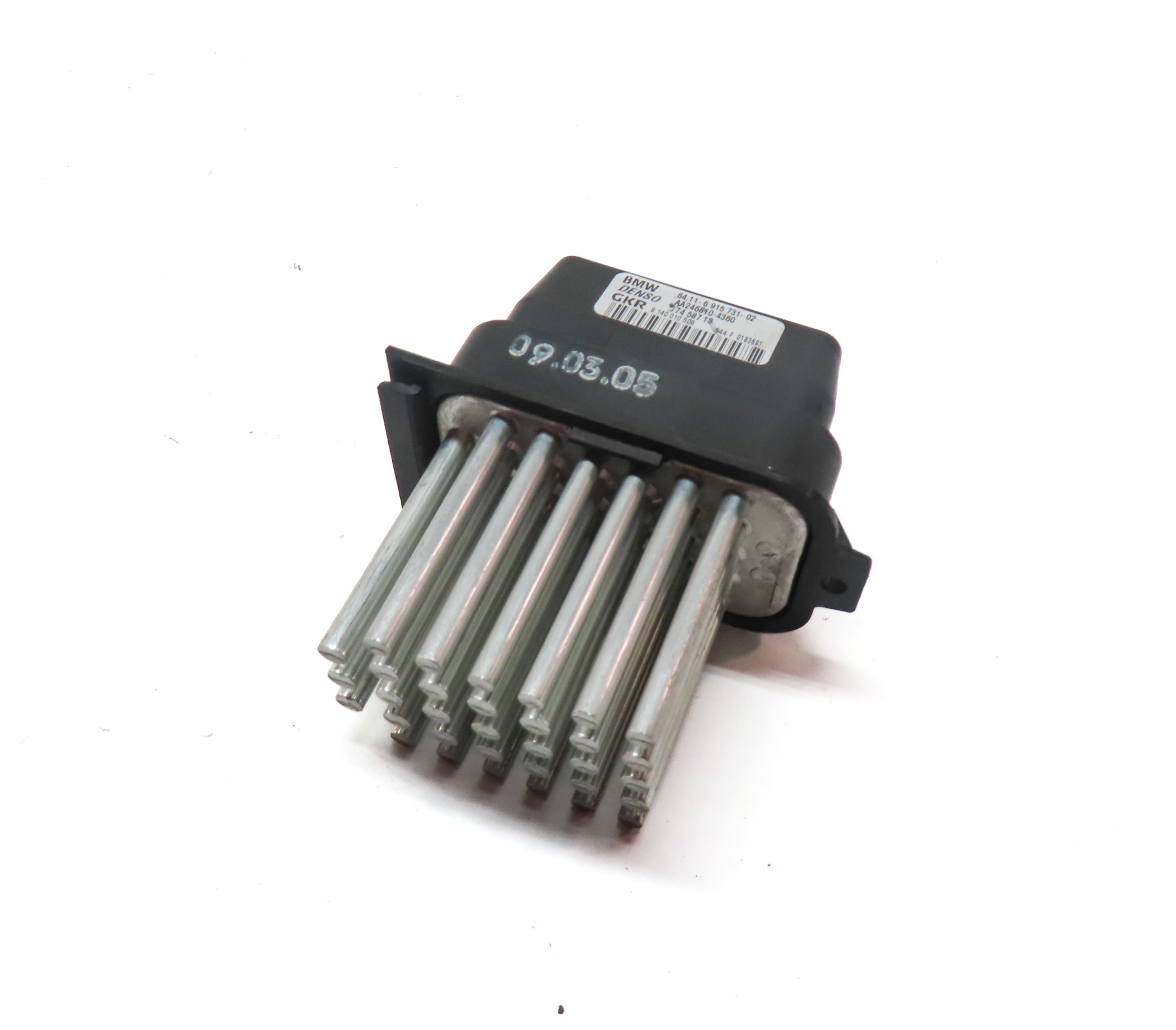 2004 BMW Z4 (E85) 3.0L (M54) HEAT AIR AC HVAC BLOWER MOTOR RESISTOR MODULE — exact item pictured